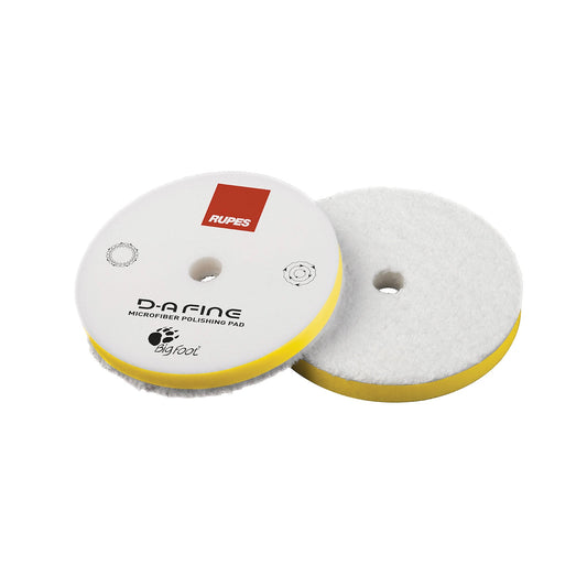 Mikrofiberrondell Rupes, Yellow - Dual Action, 130 mm (9.MF130M)