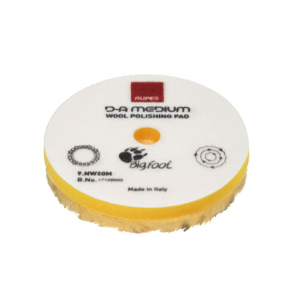 Ullrondell Rupes D-A Medium Wool - Oscillerande, 80 mm (9.NW80M)