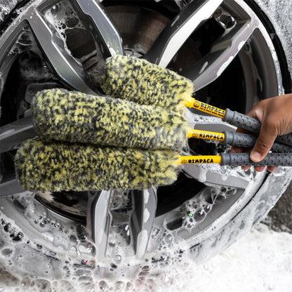Fälgborstpaket Chemical Guys Rimpaca Ultimate Wheel Brush Set 3-pack