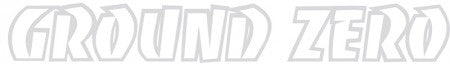 Ground Zero Dekal med logotyp