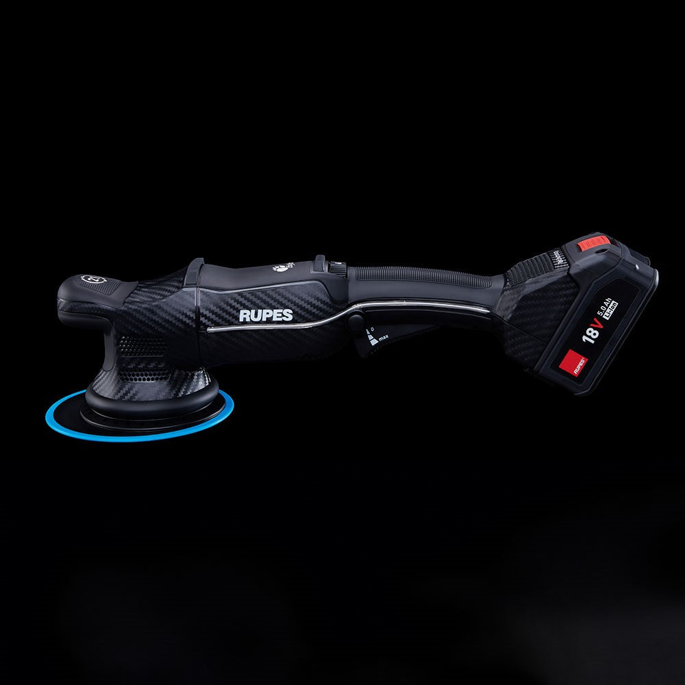 RUPES Polermaskin batteridriven oscillerande HLR21, 150 mm, BAS-kit
