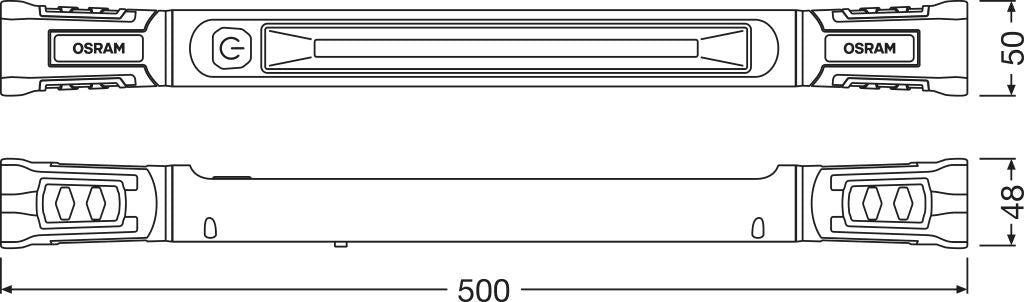 OSRAM LEDIL407 UTILITY 1000 – Kraftfull arbetslampa med justerbar magnetbas