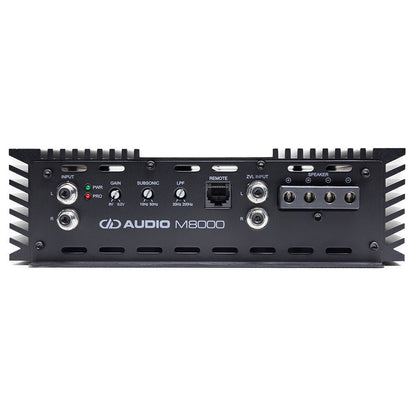 DD Audio M8000, monoblock