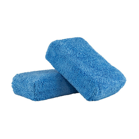 Chemical Guys Premium Grade Microfiber Applicators 2-pack, blå