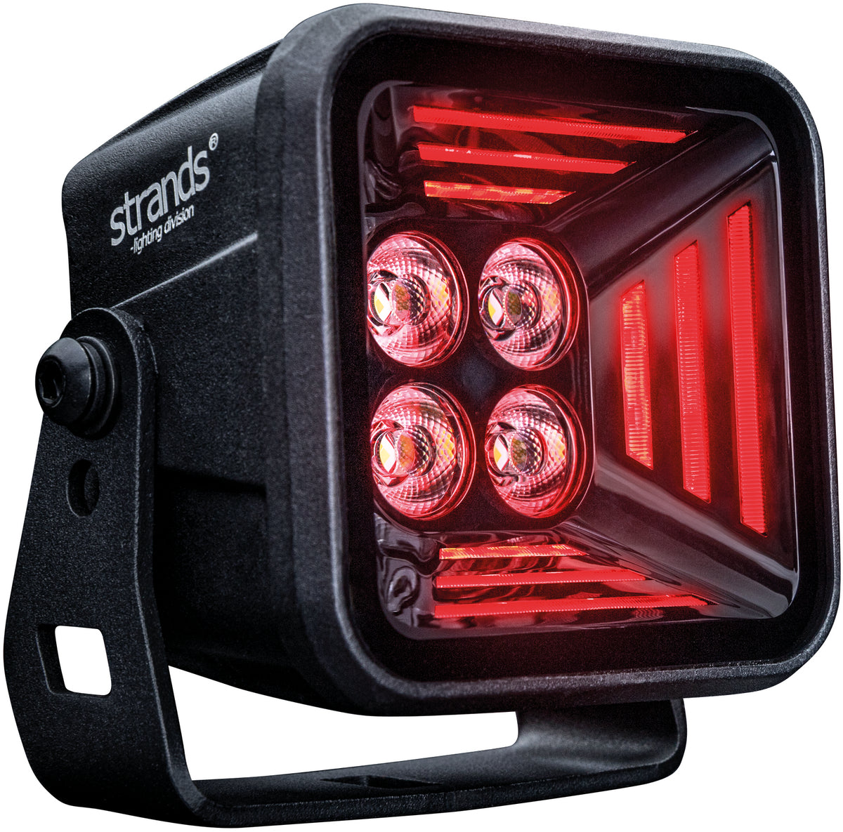 Strands Dark Knight Fortex Arbetsljus 41W Röd