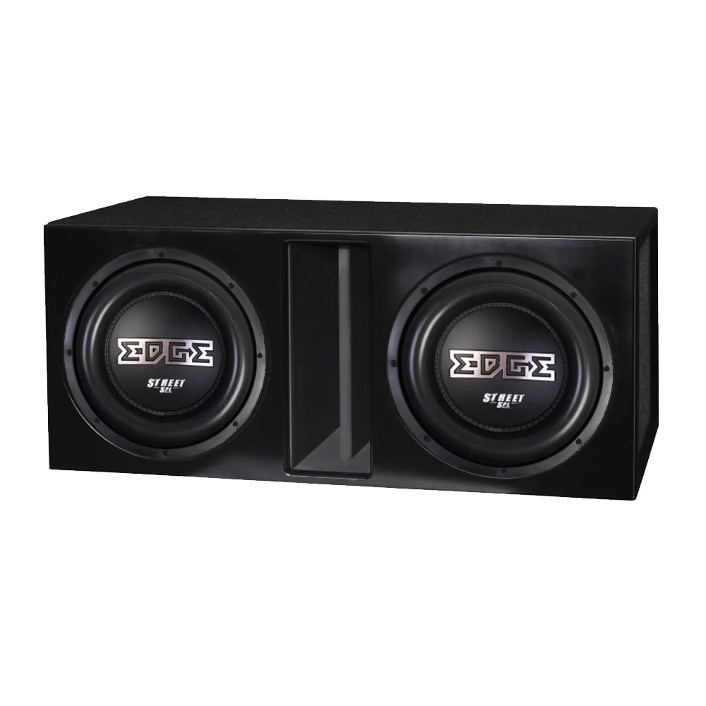 Portad 2x12 tum baslåda med 2st EDGE EDP122SPL-E3