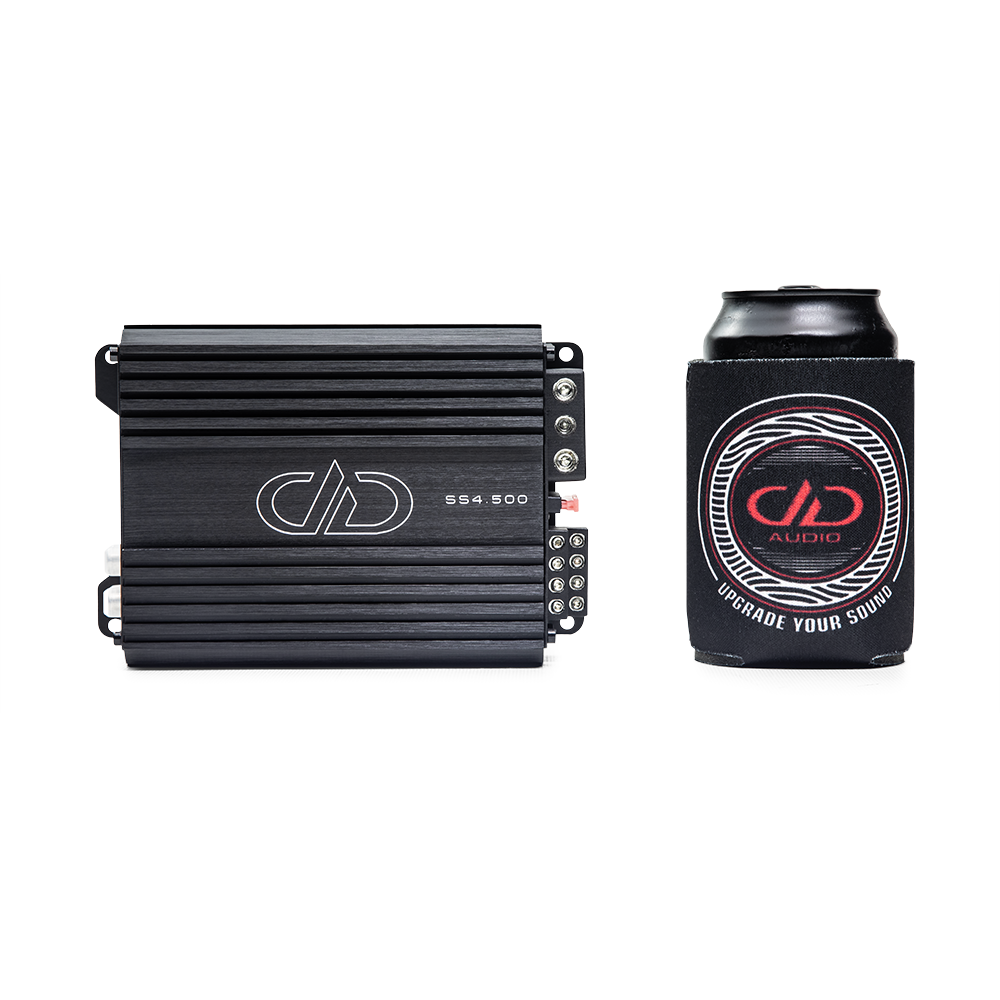 DD AUDIO SS4.500, fyrkanaligt slutsteg