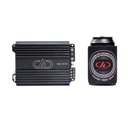 DD AUDIO SS4.500, fyrkanaligt slutsteg