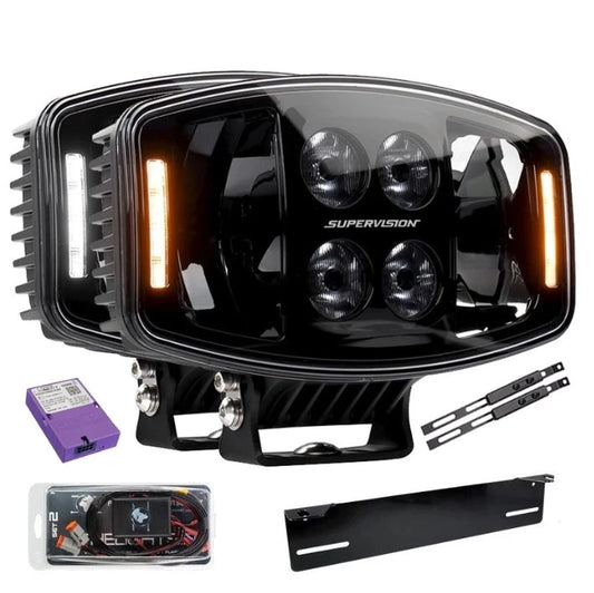 2-PACK SUPERVISION SPECTRA 10" CANBUS-PAKET