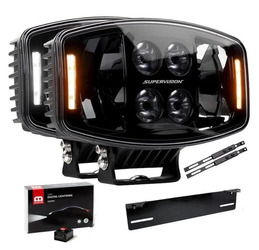 2-PACK SUPERVISION SPECTRA 10" CANBUS-PAKET (DIGITAL)