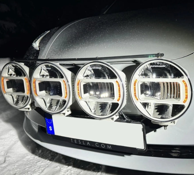 2-PACK SUPERVISION REVOLUTION WHITE 9" PRO EXTRALJUSKIT