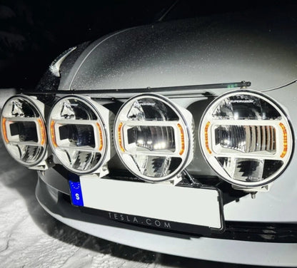 4-PACK SUPERVISION REVOLUTION WHITE 9" PRO EXTRALJUSKIT