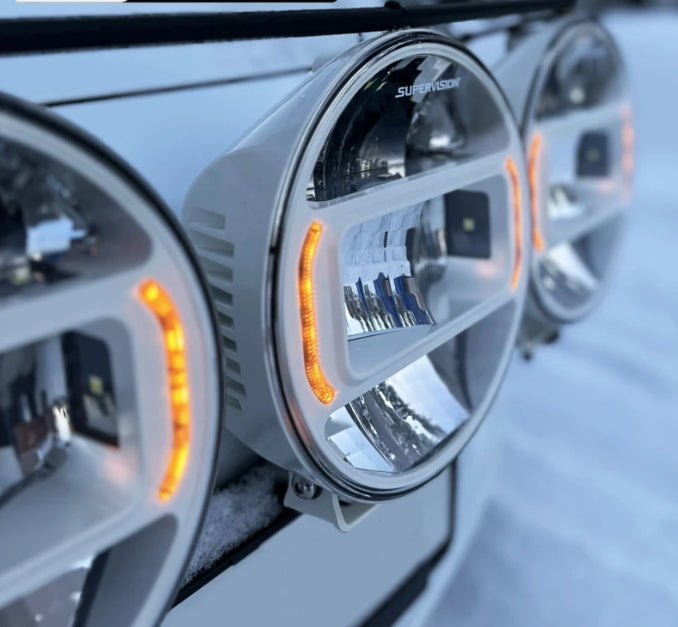 3-PACK SUPERVISION REVOLUTION WHITE 9" PRO EXTRALJUSKIT