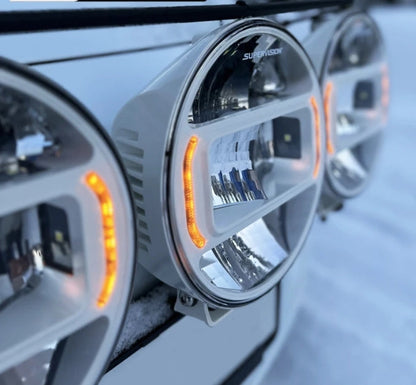 2-PACK SUPERVISION REVOLUTION WHITE 9" PRO EXTRALJUSKIT