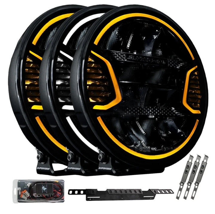 3-PACK SUPERVISION ARC 9" PRO EXTRALJUSKIT