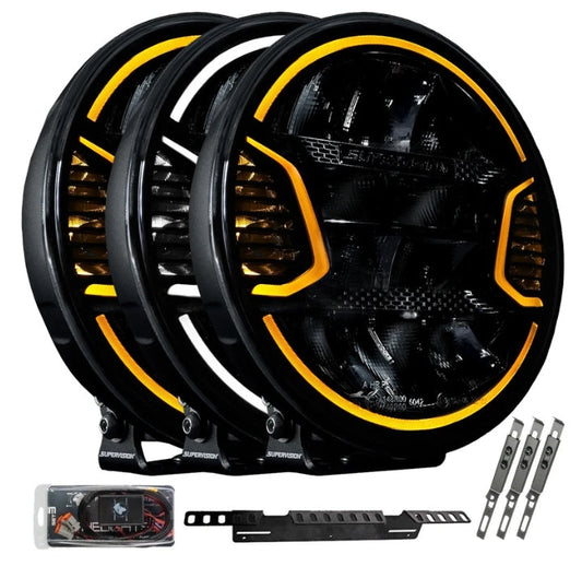 3-PACK SUPERVISION ARC 9" PRO EXTRALJUSKIT