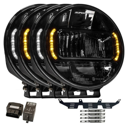 4-PACK SUPERVISION REVOLUTION 9" PRO XBB-PAKET