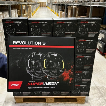 4-PACK SUPERVISION REVOLUTION 9" PRO CANBUS-PAKET