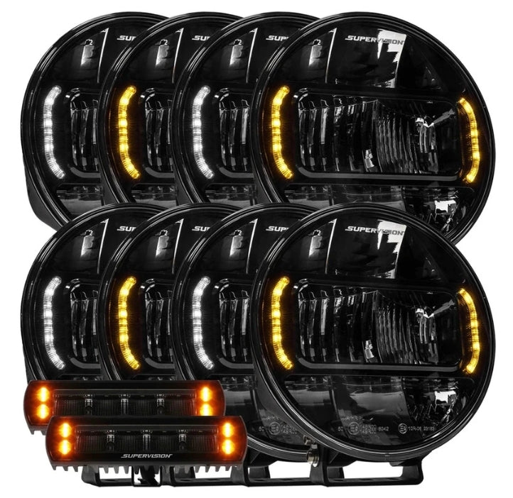 8-PACK SUPERVISION REVOLUTION 9" PRO SPECIALPAKET