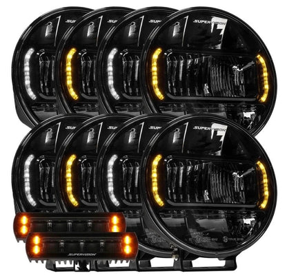 8-PACK SUPERVISION REVOLUTION 9" PRO SPECIALPAKET