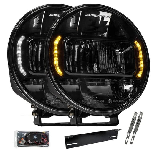 2-PACK SUPERVISION REVOLUTION 9" PRO X EXTRALJUSKIT