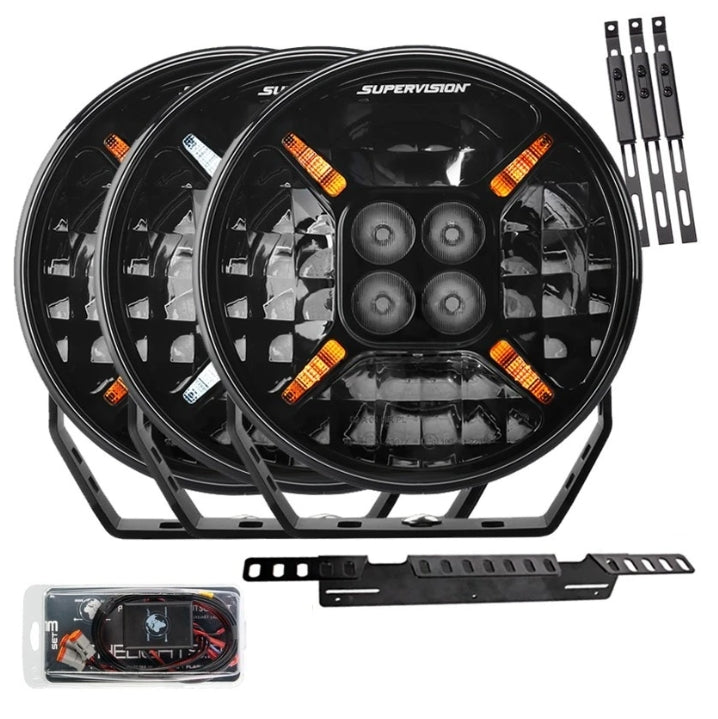 3-PACK SUPERVISION NEXUS 9" EXTRALJUSKIT