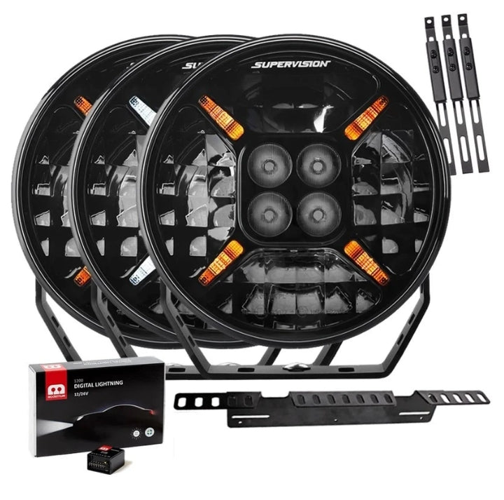 3-PACK SUPERVISION NEXUS 9" CANBUS-PAKET (DIGITAL)