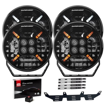 4-PACK SUPERVISION NEXUS 9" CANBUS-PAKET (DIGITAL)