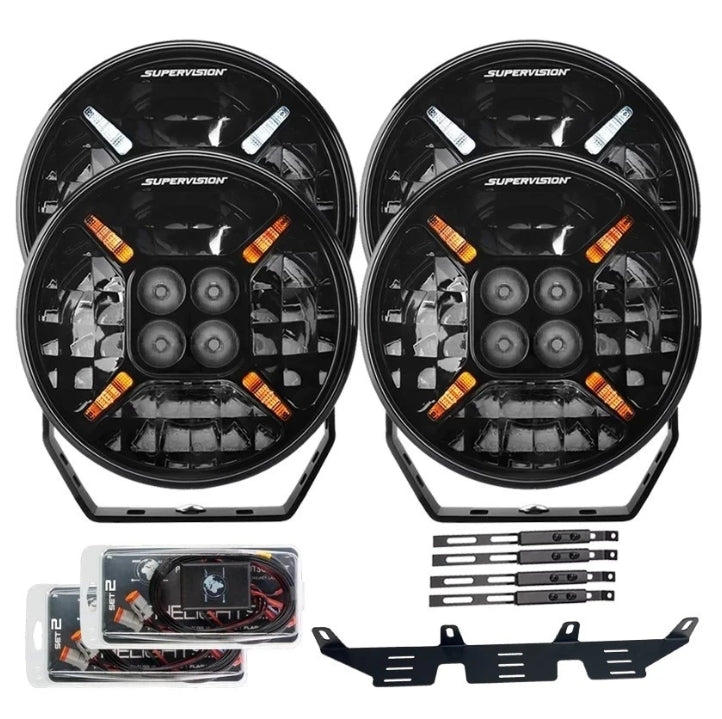 4-PACK SUPERVISION NEXUS 9" EXTRALJUSKIT