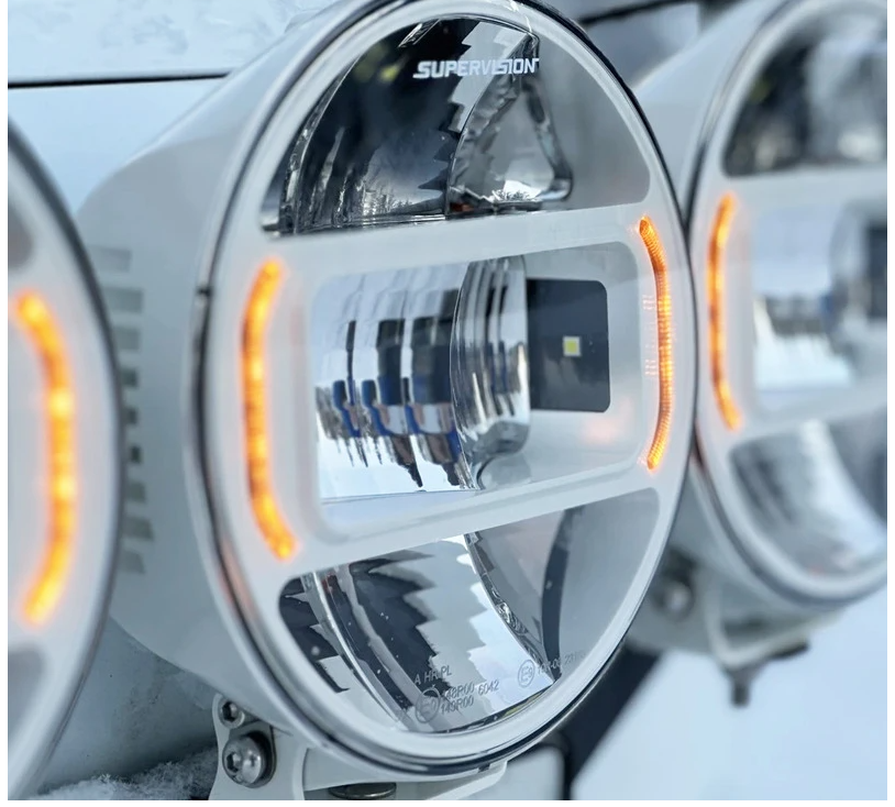 2-PACK SUPERVISION REVOLUTION WHITE 9" PRO EXTRALJUSKIT