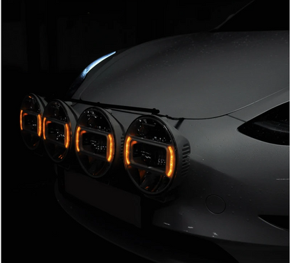 4-PACK SUPERVISION REVOLUTION WHITE 9" PRO EXTRALJUSKIT