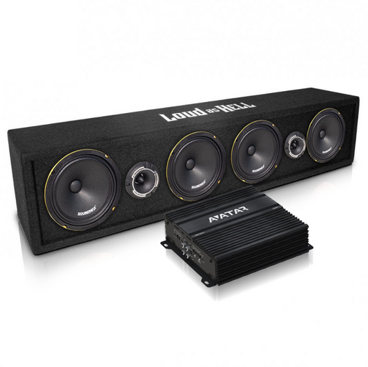 Soundmax SX-MX6 LOUD AS HELL planka Ampkit