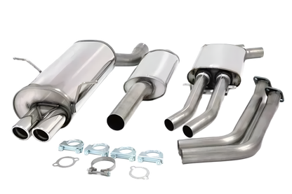 Avgassystem BMW E46 6-cyl 2*70