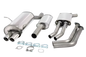 Avgassystem BMW E46 6-cyl 2*70