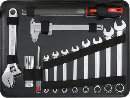 KS Tools Superlock Universal Verktygssats 127 delar – 1/4" + 1/2" – Art. 911.0727