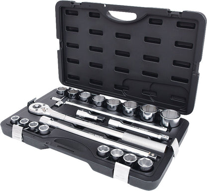 KS Tools Hylsnyckelsats 3/4" – 21 delar, sexkant – 911.0721
