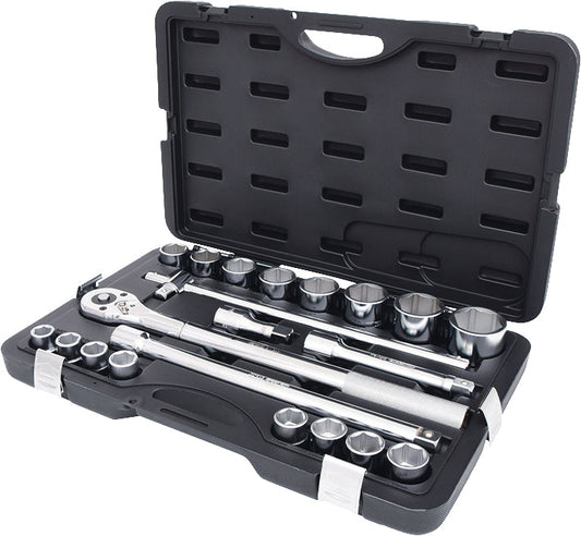 KS Tools Hylsnyckelsats 3/4" – 21 delar, sexkant – 911.0721