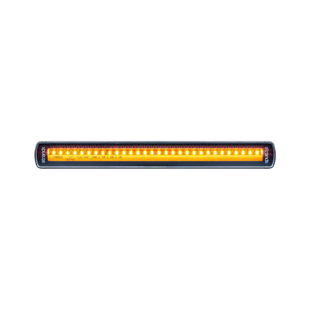 SIBERIA LOW RIDER 10" LED-varningsblixtlampa Strands lighting division