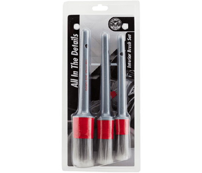Chemical Guys Interior Detailing Brushes, 3-pack