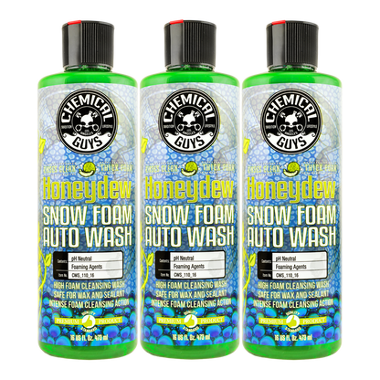 Chemical Guys Honeydew Snow Foam Bilschampo 3x473ml