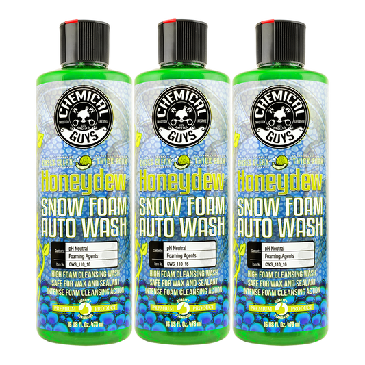 Chemical Guys Honeydew Snow Foam Bilschampo 3x473ml