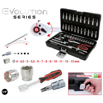 KS Tools 917.0648 Hylsnyckelsats 48 delar 917.0648
