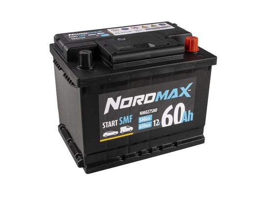 Nordmax SMF Start/Stoppbatteri 12V 60Ah 540A