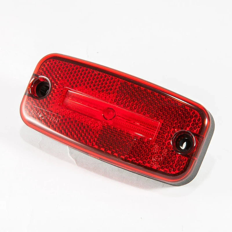 SUPERVISION LED POSITIONSLYKTA RÖD, INBYGGD REFLEX 0,5M KABEL