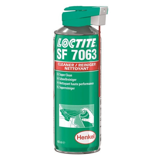 LOCTITE SF 7063 Packningsborttagning 400 ml - Universell Rengöring och Avfettning för Ytor och Maskindelar