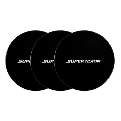 3-PACK STENSKOTTSSKYDD REVOLUTION, SVART