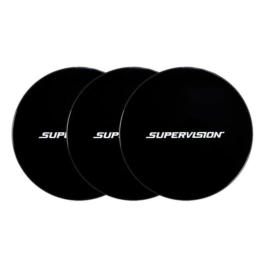 3-PACK STENSKOTTSSKYDD REVOLUTION, SVART